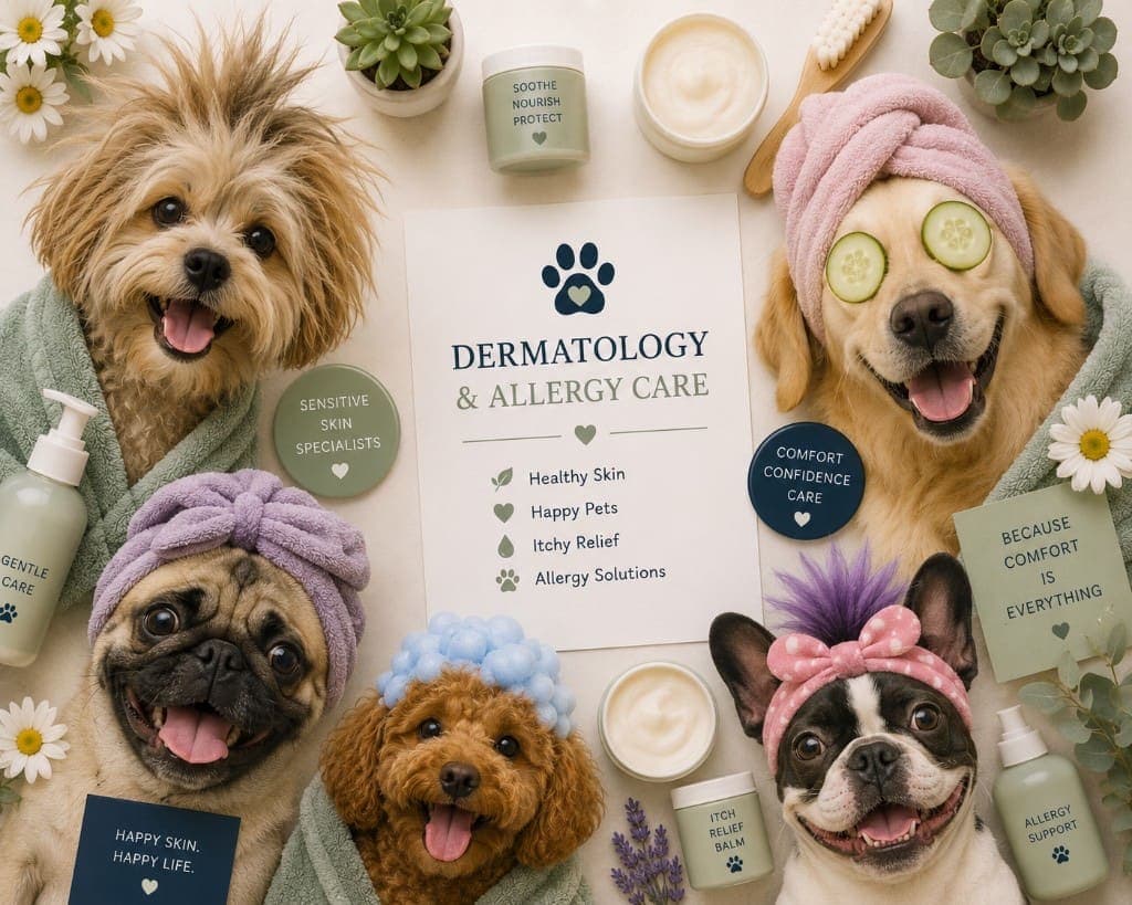 Dermatology & Allergy Management at Roberts Small Animal Clinic