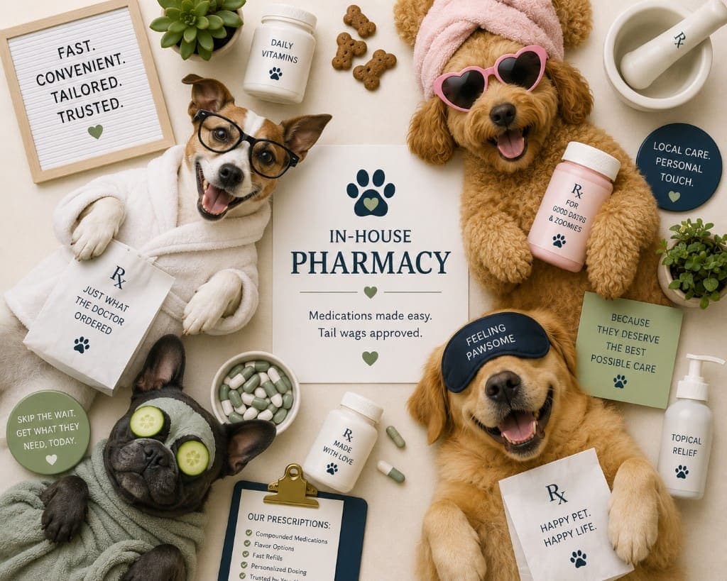 In-House Pharmacy at Roberts Small Animal Clinic