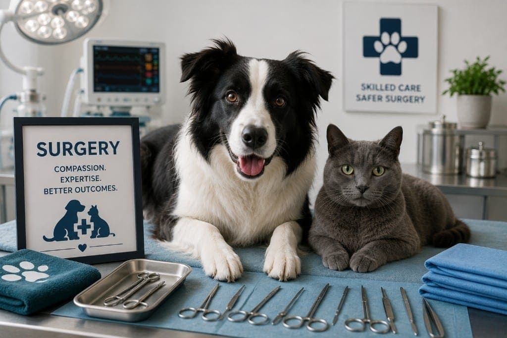 Surgery at Roberts Small Animal Clinic